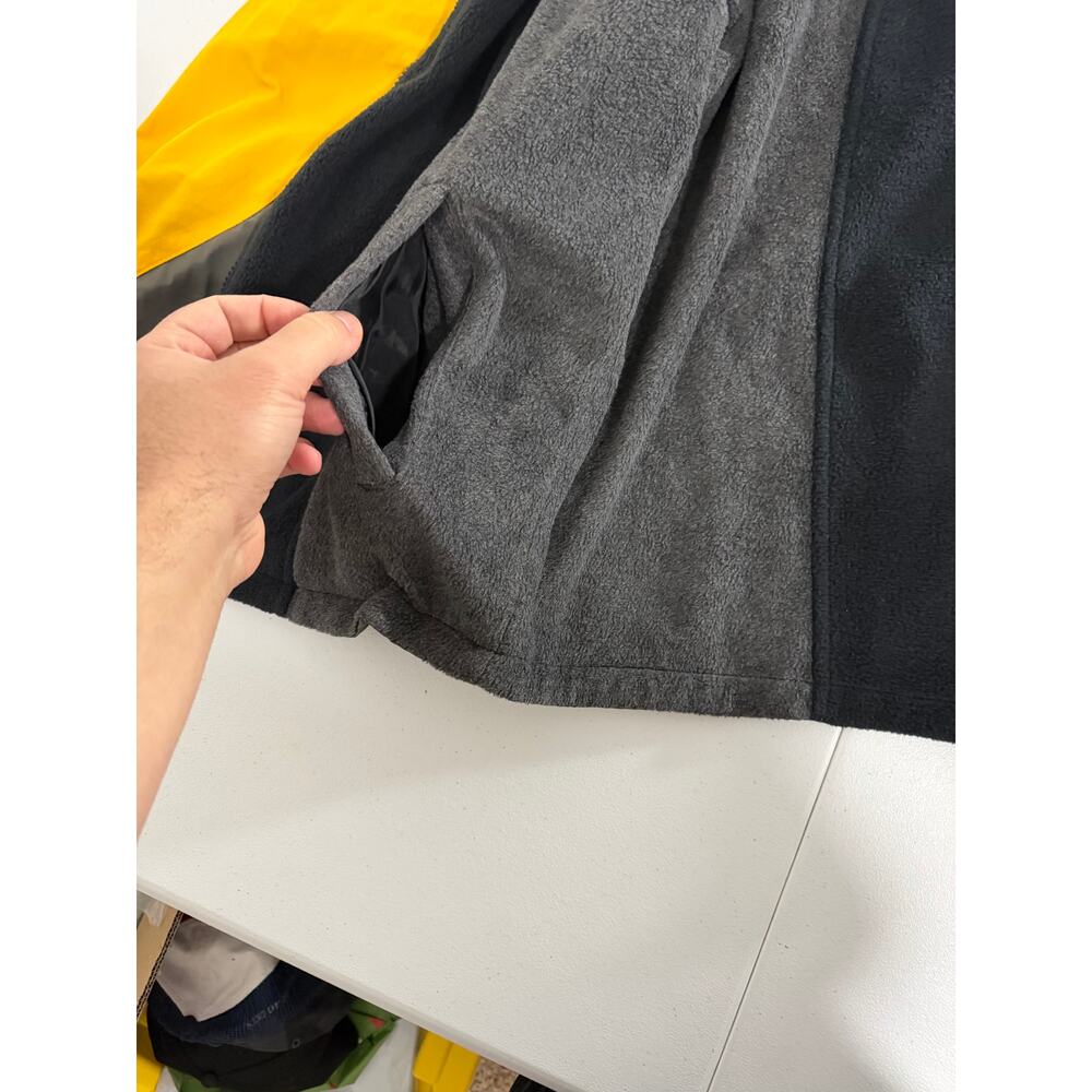 Gerry Reversible Jacket Multiple Pocket Size Yell… - image 5